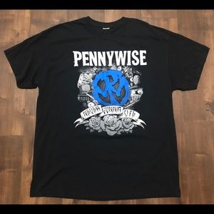Pennywise Punk Band T-shirt.